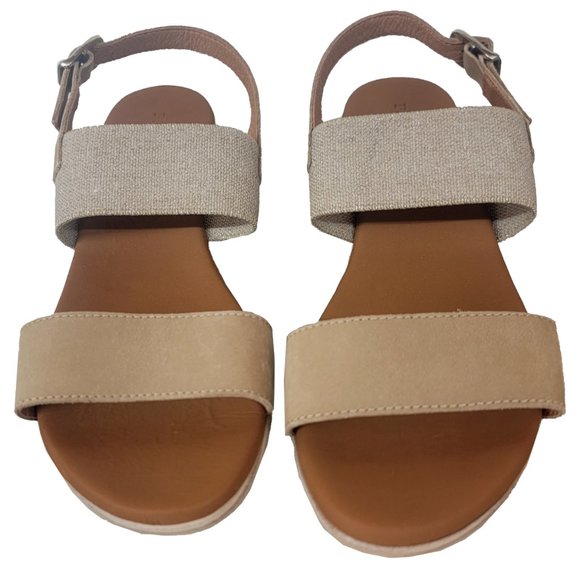 Paula Urban Sandal with Suede - Tan & Carmello Size 6.5 Style  - 1-8086 - NIB - Picture 3 of 4